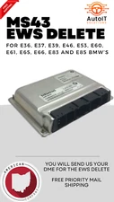 BMW MS43 ECU DME EWS/Immobilizer Delete Service - E46 330 E39 530i E53 X5 more