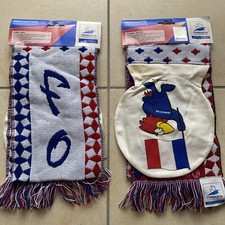 1x Echarpe NEUVE Coupe Du Monde 1998 France 98 Ballon Scarf Ball - Officielle