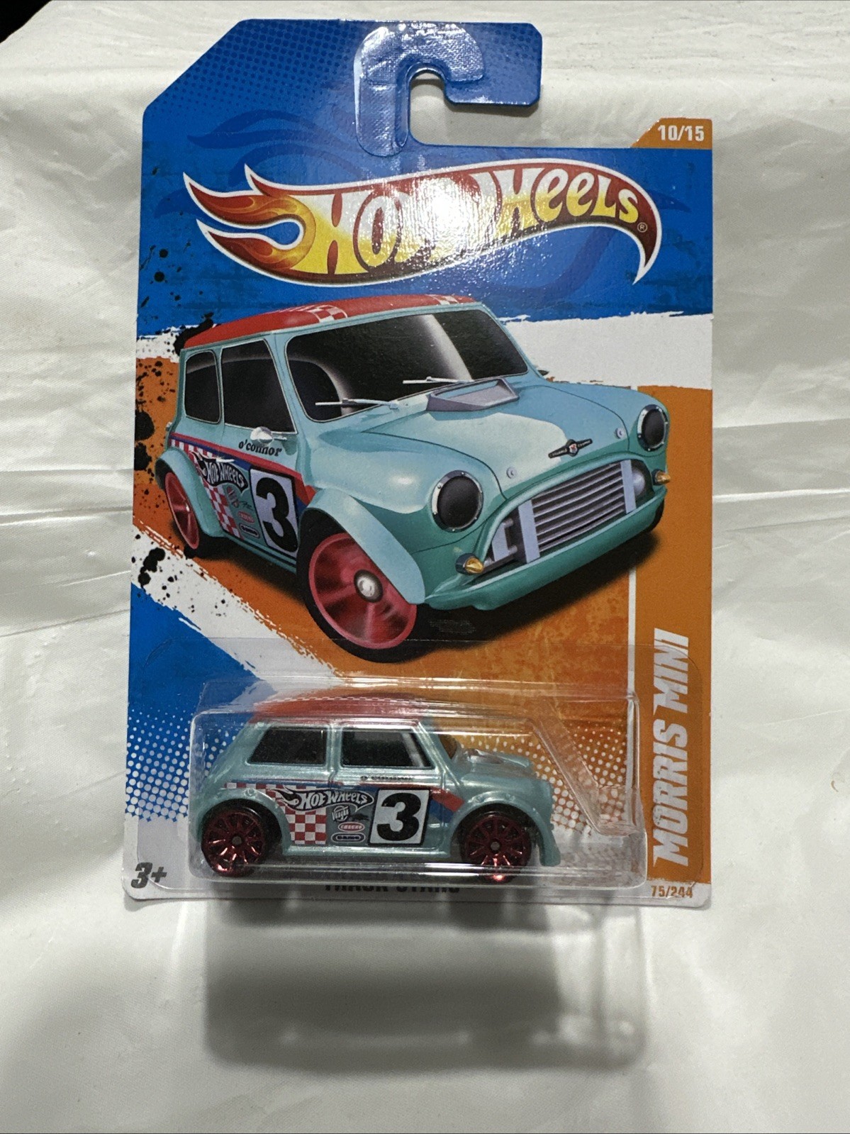 Hot Wheels 2011 Track Stars Morris Mini Blue