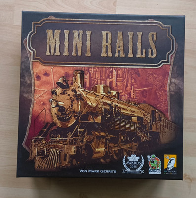 MINI RAILS - von Mark Gerrits - Kobold Spieleverlag - deutsch