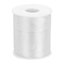 Nylon String Cord 1.3mm x 102 Yards Thread Twine String Beading Cord,White