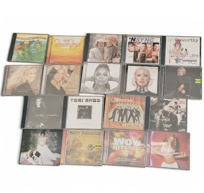 Pop 18x CD Lot - Beyonce, NSYNC, Christina Aguilera, Whitney Houston Mariah Cary