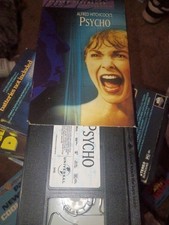 Alfred Hitchcock's Psycho VHS Tape