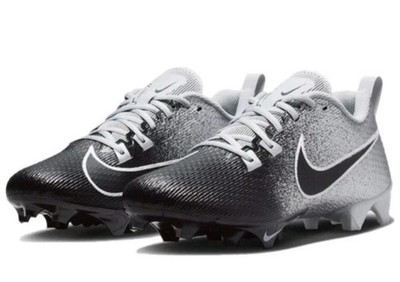 Nike Vapor Edge Speed 360 2 Silver Black Football Cleat DA5455-003 Men's Size 7