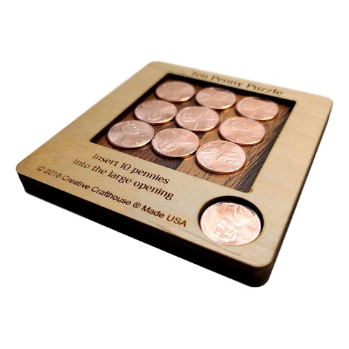 10 Penny Puzzle | Coffe Table Game - Picture 9 of 9