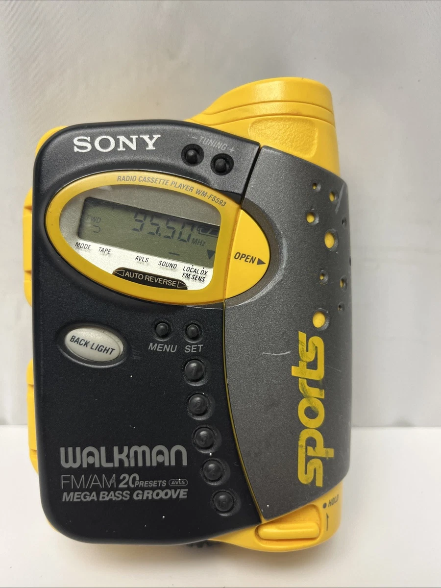 Sony Sports Radio In Personal Cassette Players for sale - eBay