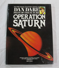 Dan Dare 3 Operation Saturn Hardcover Mike Higgs First Edition 1989