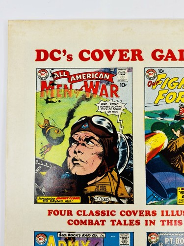 DC 100-Page Super Spectacular #16 1973 Sgt Rock Joe Kubert Bag Board COMPLETO VF - Foto 10 di 13