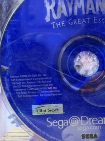 Rayman 2: The Great Escape (Sega Dreamcast, 2000) - No Manual, Tested & Working!