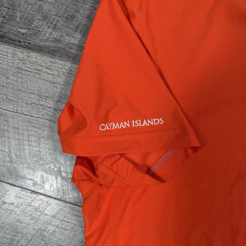 Nike Roger Federer “The Courts By Bollettieri” Cayman Island Orange Shirt XL - Image 4 of 4