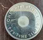 Sunshine Minting 1 Troy Oz .999 Fine Silver Round Eagle Proof