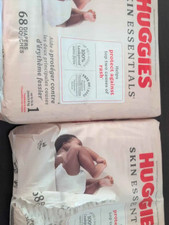 diapers size 1 huggies skin essentials