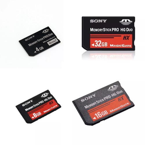 Sony 32G-16G-8G-4G-2G Memory Stick PRO DUO MS Card For Sony Old Camera / PSP