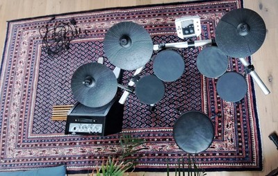 Drum-Set DD 400 plus Amplifier, Electronic Drum Set Digital Drum Set