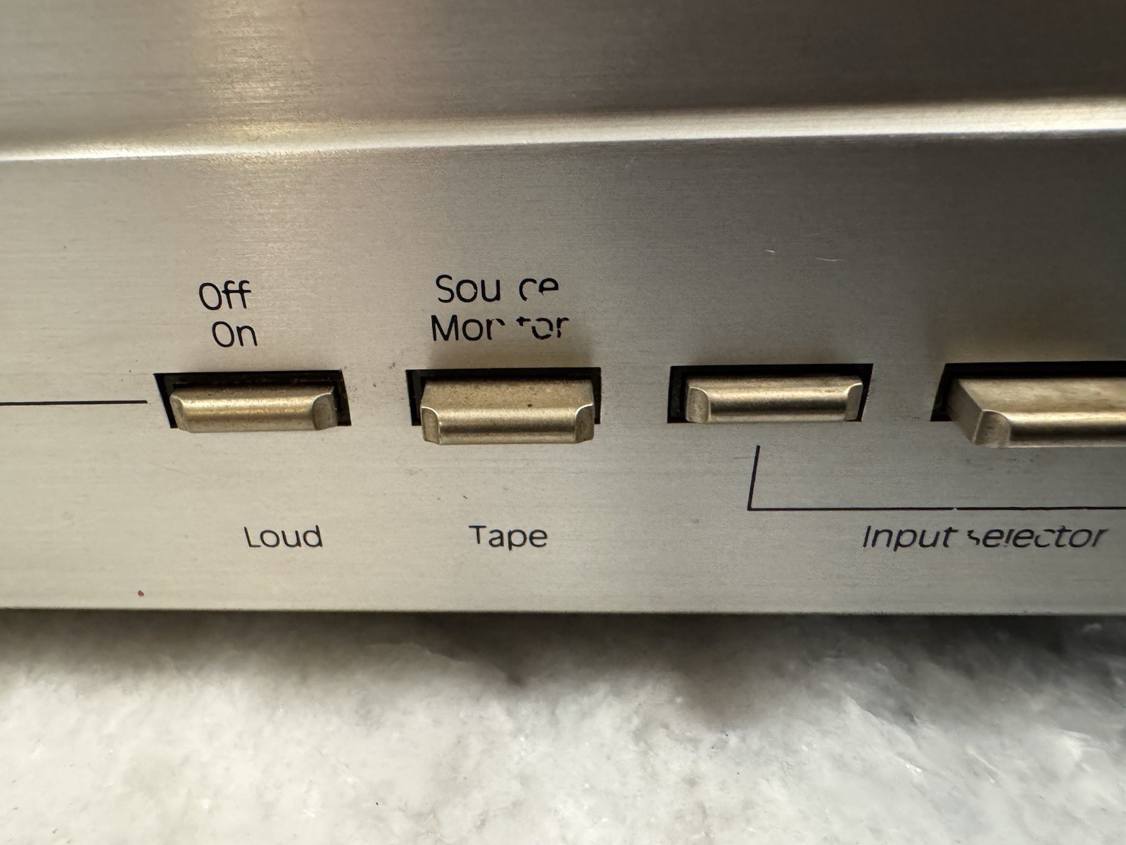 Scott Integrated Stereo Amplifier 418A Aluminum Front 30 WPC Phono Input - Works