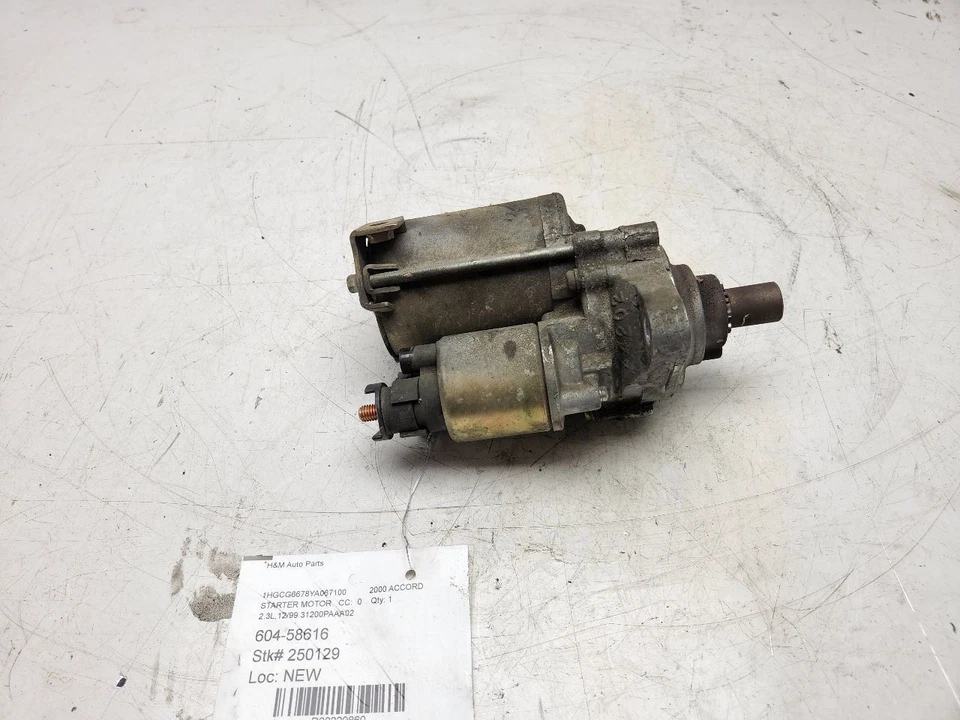 Motor de arranque Honda Accord 1998-2002 Odyssey 1998-2002 2,3 L aire acondicionado OEM 31200PAAA02 Foto 2 de 4