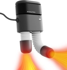 Snowpea Electric Shoe Dryer with Heat Blower for Boots, Sneakers & Gloves, 3/6/9