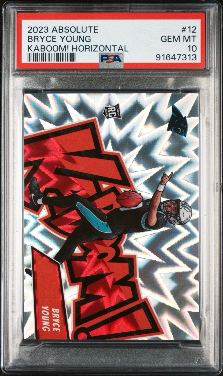 2023 Panini Absolute - Kaboom! Horizontal Bryce Young #12 PSA 10