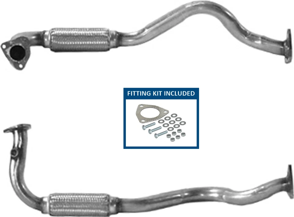 Tubo de escape + kit de montaje delantero Torq para Fiat Brava Bravo 1.2 46524757 Foto 4 de 4