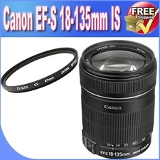 Canon EF-S 18-135mm f/3.5-5.6 is Standard Zoom Lens for Canon Digital SLR Camera
