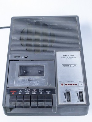 Vintage Sharp RD-767AV Cassette Player/Recorder | eBay