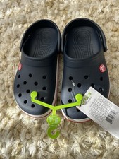 CROCS Unisex UK Size M3/W4 Or EUR 36-37 Black Classic Clogs Brand New with Tags