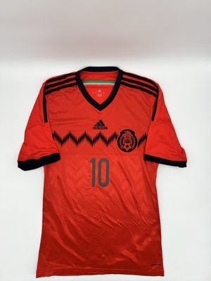 Mexico 2014/2015 Away Cuauhtemoc Blanco #10 Authentic Adidas