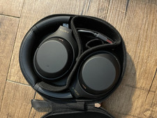 Sony WH-1000XM4 Wireless Bluetooth Noise Canceling Over-Ear Headphones Black