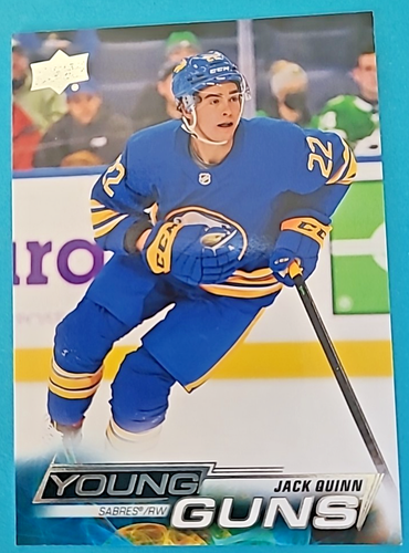 2022-23 Jack Quinn Upper Deck Young Guns Rookie RC #204