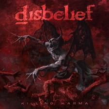 DISBELIEF - Killing Karma LP marbled Vinyl NE...