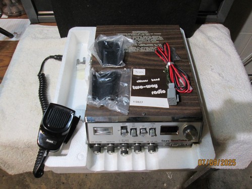 Nice In The Box Rare Vintage Sears Road Talker 40ssb Radio 934.38270700 - Picture 7 of 20