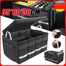 Kofferraumtaschen +Deckel Klett Autotasche Organizer Faltbar Aufbewahrungsbox