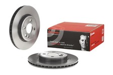 2x Bremsscheibe PRIME LINE - UV Coated BREMBO 09.A761.11 für MINI CLUBMAN R59
