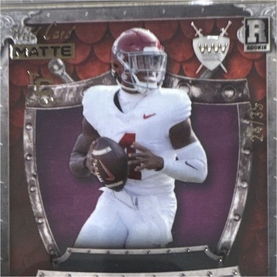 Wild Card Weekend Warrior Jalen Milroe Rookie WW-JM NCAA 2025 24/35