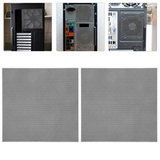 10 Pcs Computer Dustproof Net Screen for Case Fan Filter Desktop Cover