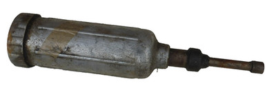 alte Fettpresse Fett Spritze Oldtimer Handfettpresse DUZ Schmierfett Presse ölig