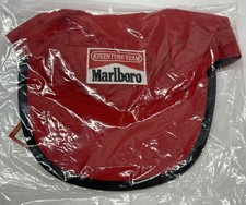 Vintage Marlboro Adventure Team Hat Red Official Promo Strapback NOS 90s
