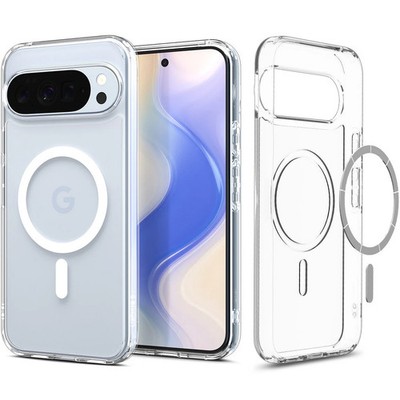 Handyhülle für Google Pixel 10 Pro XL Spigen Case Cover Schutzhülle Etui Weiß