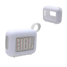 Silicone Cover Case for JBL Go 4 Ultra-Portable JBL GO 4 Cover Case 2.White