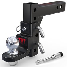 Tyt 2 Receiver 9-12 Drop 8-14 Rise Adjustable Tow Hitch Ball Mount Trailer Tyt 2 Receiver 9-12 Drop 8-14 Rise Adjustable Tow Hitch Ball Mount Trailer