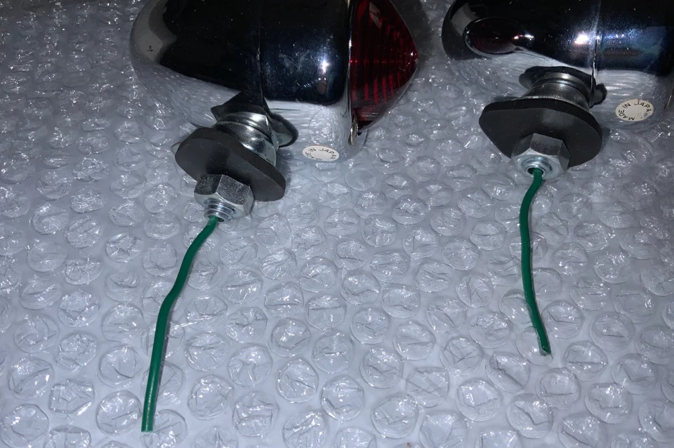 Harley-Electra Glide 1988 FLHT FLHTC par de señales de giro traseras izquierda y derecha Foto 4 de 4