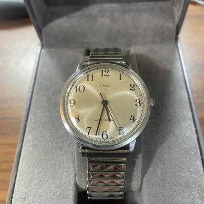 1979 Vintage Timex Men's Marlin Manual Watch Model 27139.  Running & keeps Time.