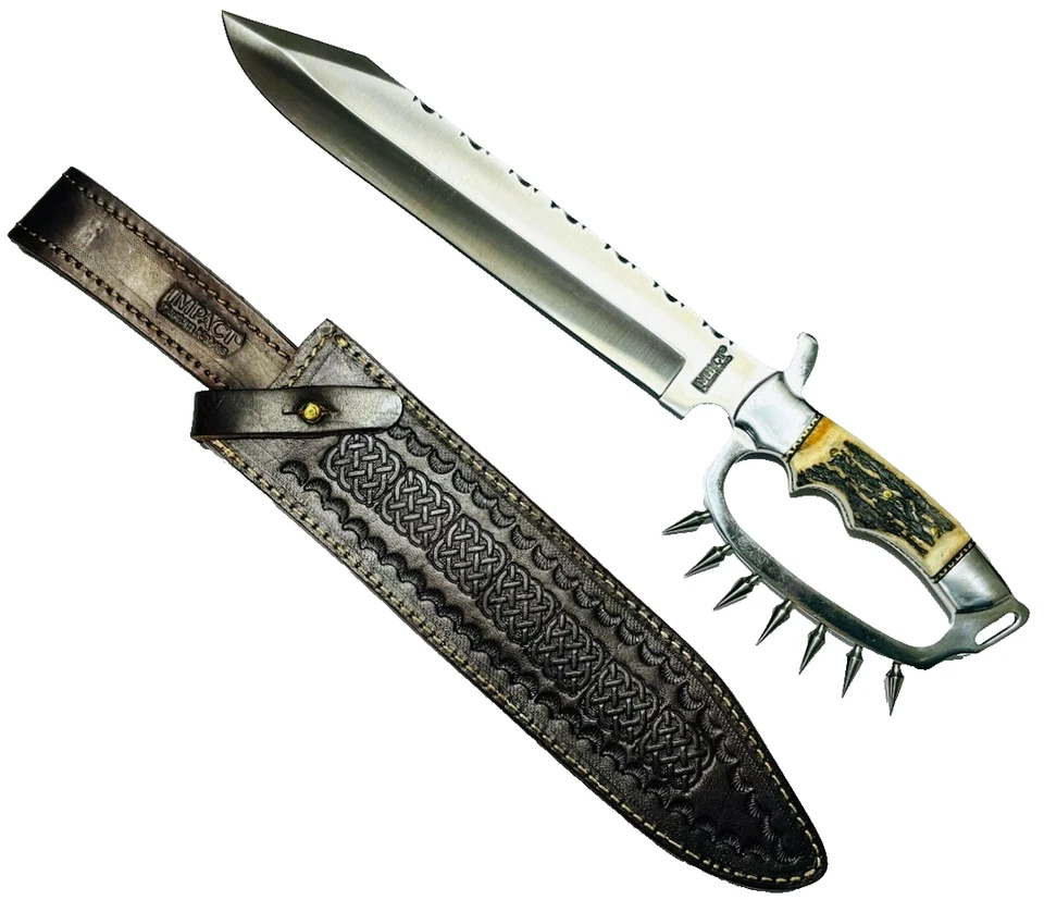 Ударные столовые приборы заказ ручной работы боевой нож неиспользованный 16» кинжал меч ножи - Изображение 2 из 4