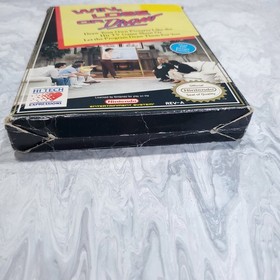Win Lose or Draw NES Cart Vintage Nintendo Game w Manual Complete in Box CIB