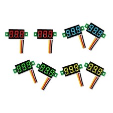 10Pcs Mini Digital 0.28" 3 Wire LED Panel Display Voltage Tester Voltmeter