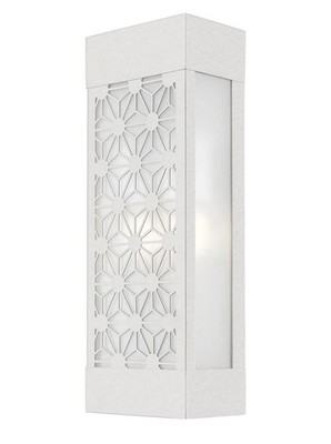 Livex Lighting 24322-91 Berkeley 2 Light 17 inch Brushed Nickel Outdoor Sconce