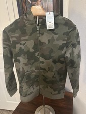 Cat  Jack Camo Zip Hoodie   Youth Size M 8 