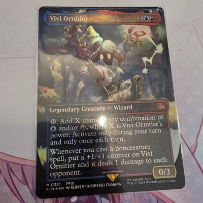 Vivi Ornitier (Borderless) MTG FOIL