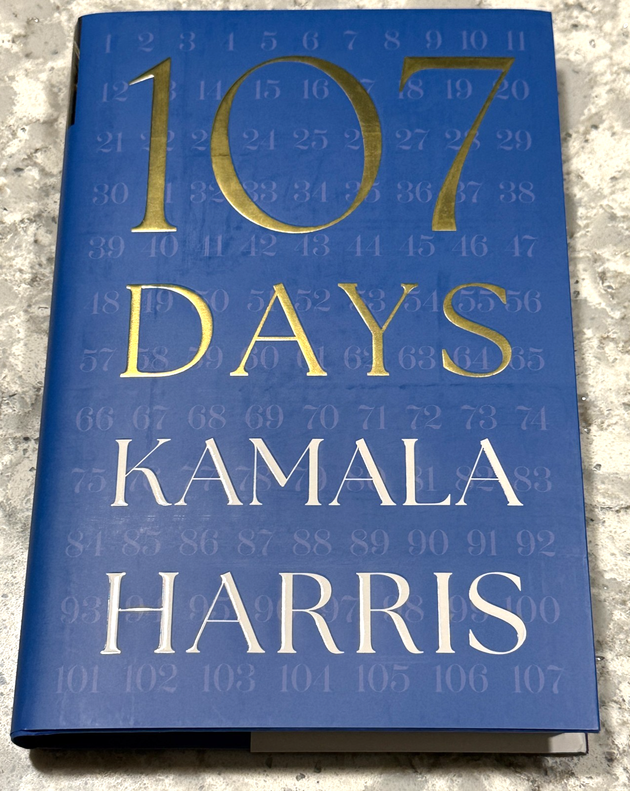 SIGNED Kamala Harris Autographed Book  107 Days (1st/1st, Hardcover, 2025)