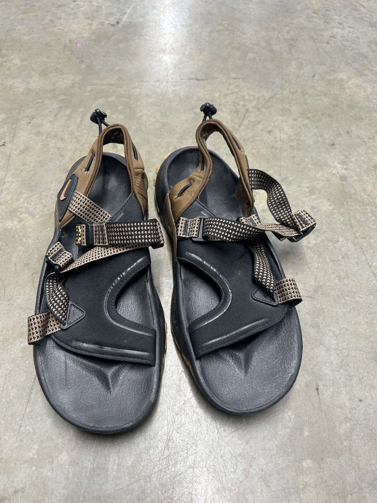 Nike Sandalo Oneonta Donna Taglia 10 DJ6602 002 Nero Cacao Marrone Medio